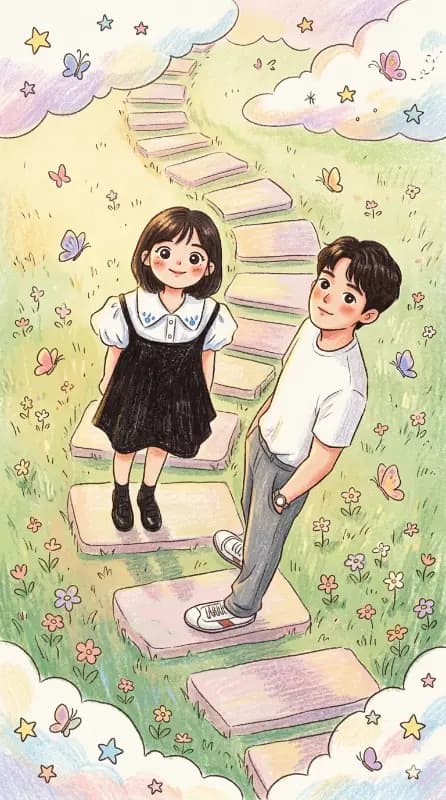 AI crayon cute style prompt