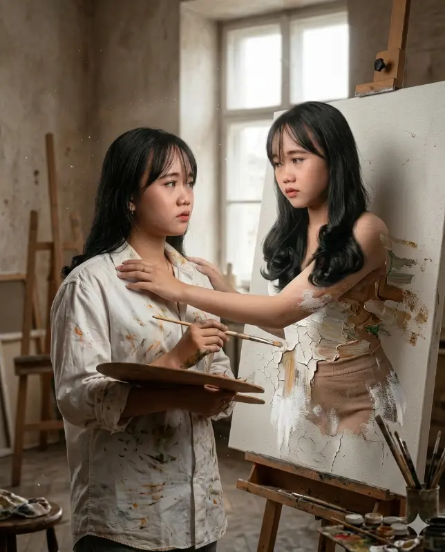 Ai Painting Self Aesthetic