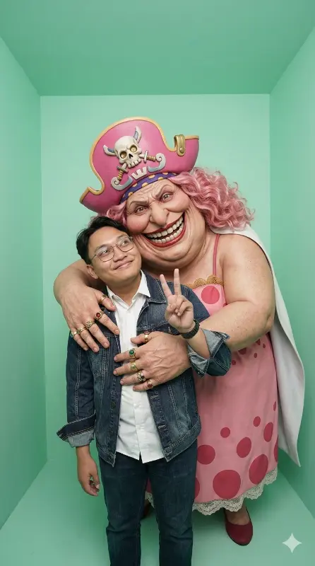 Anime photobox prompt